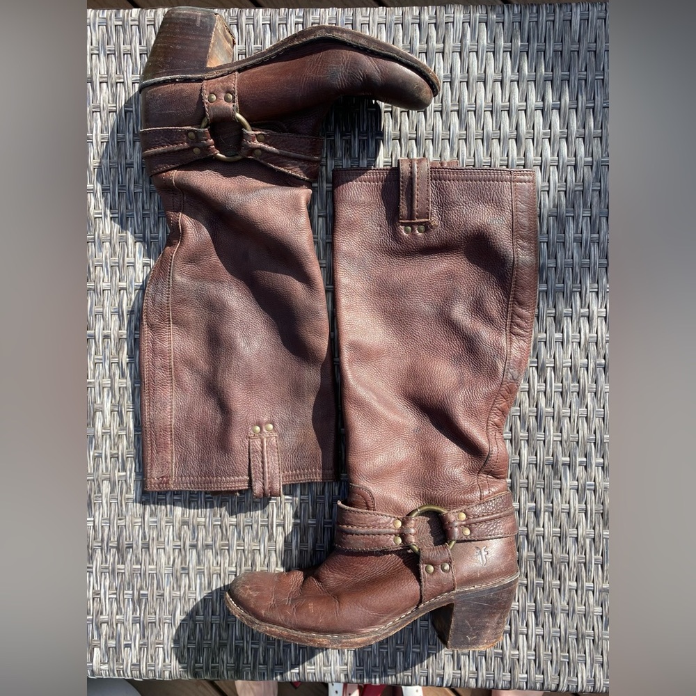 Frye leather boots
